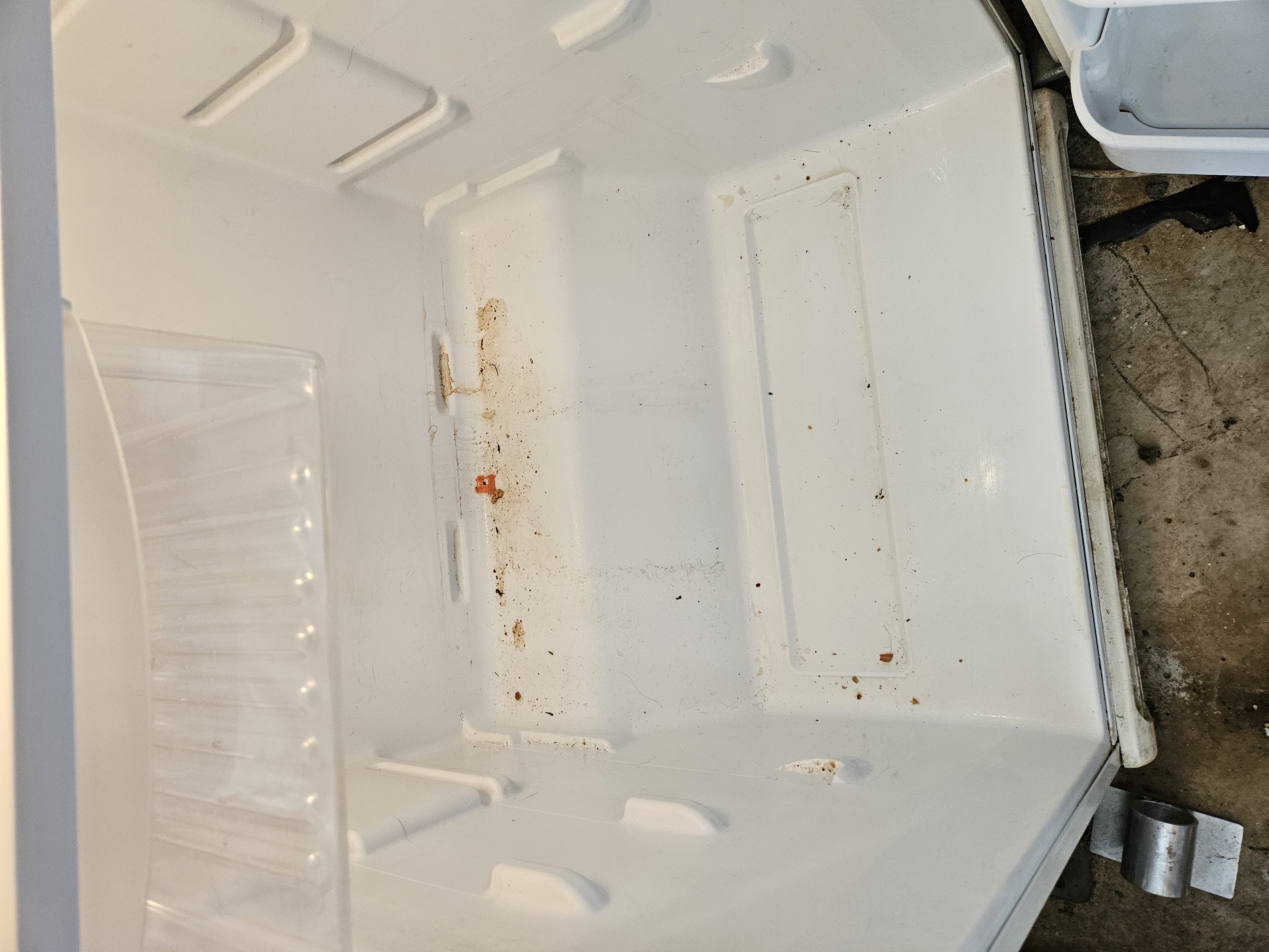 After cleaning - Fridge detail clean · NW Portland